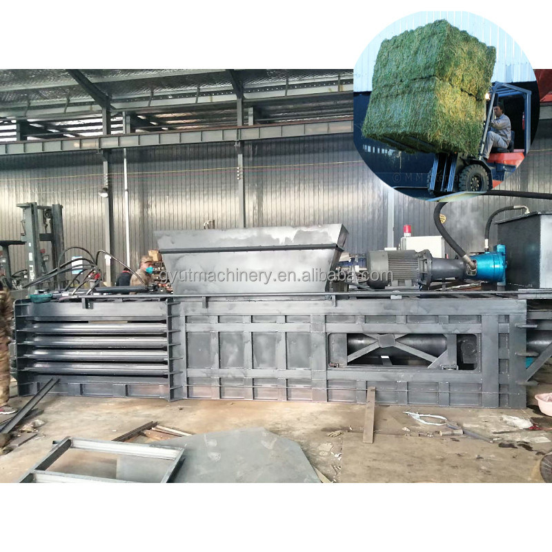 400-500 kg Kapazität Hydraulische Quadrat-Heubalern 2620*2140*3390MM Max. Kapazität 5 Tonnen/h