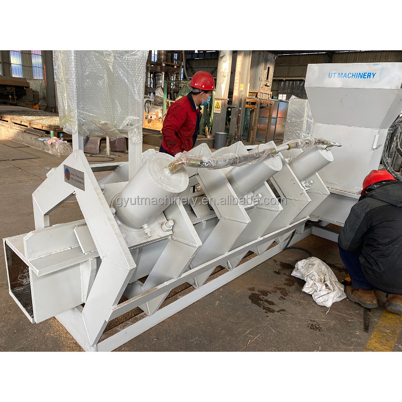 Garantie ein Jahr vollautomatischer Kokospeicher 650g und 5kg Steine Blöcke Druckmaschine