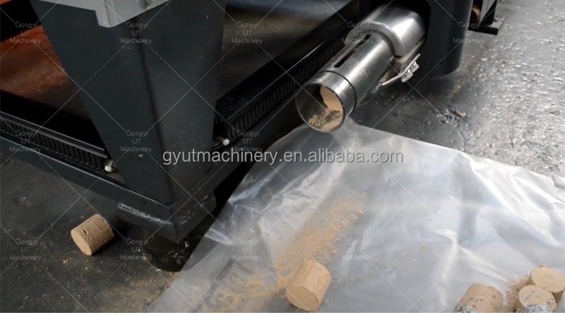 2024 Saugstaub Biomasse Brikettmacherei mit 380V Spannung und Hydraulikpresse