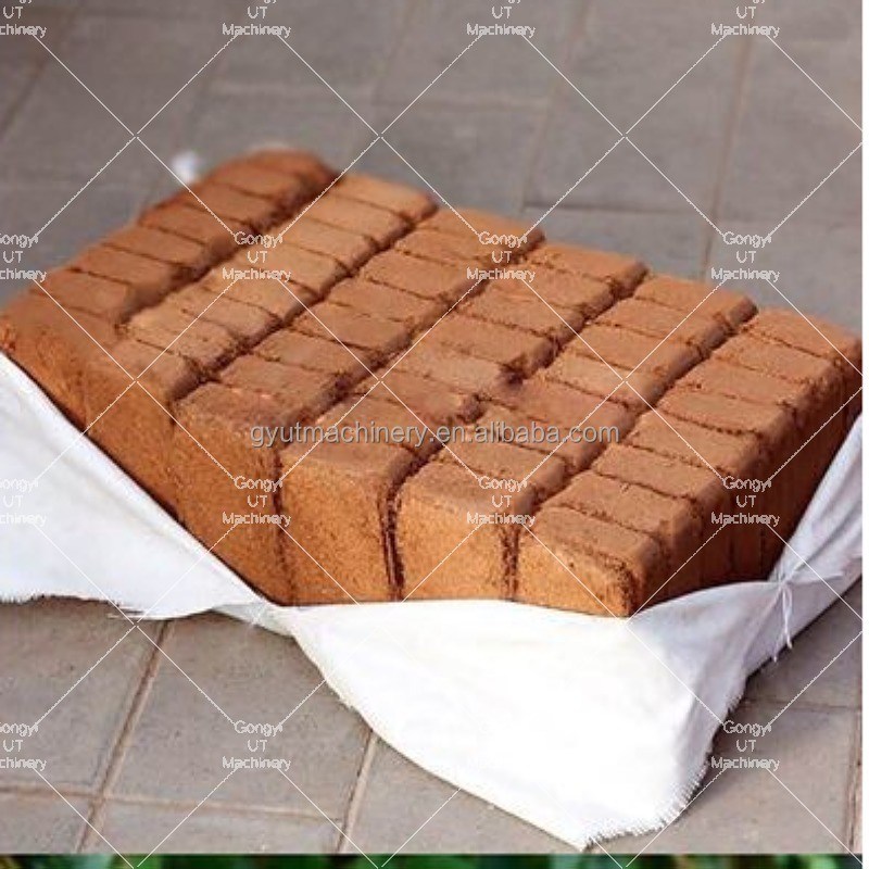 3500 KG Kapazität Kokosnuss-Kohlsteine Pressenmaschine für Baule Größe 600*400*300 mm