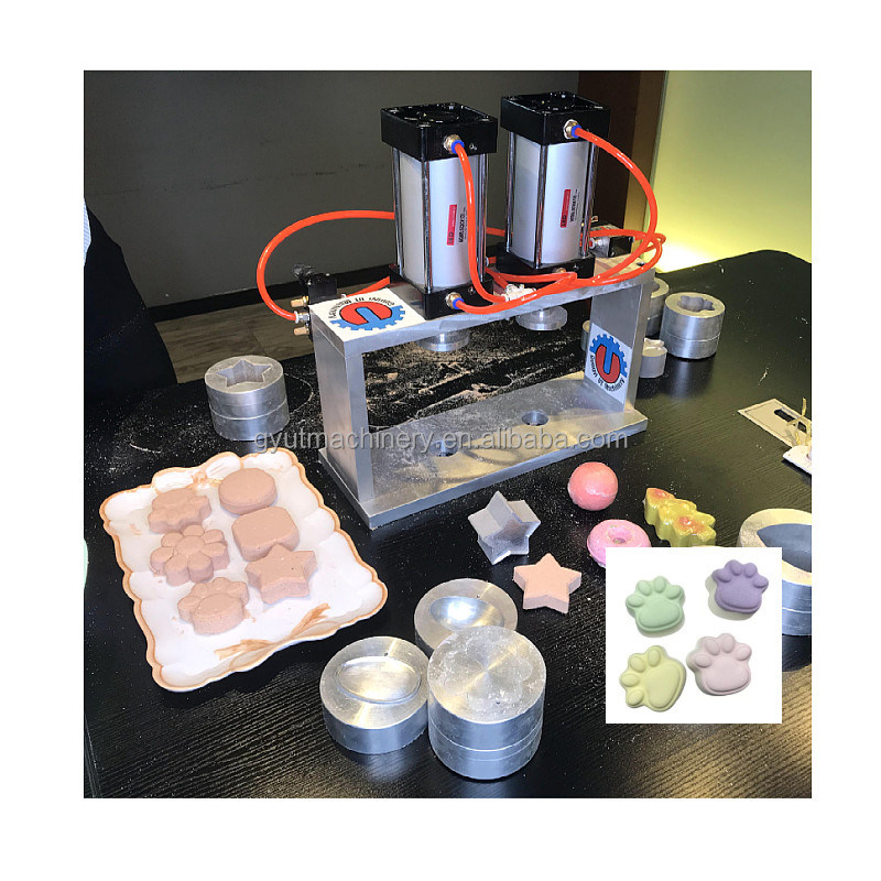 Herstellungsbetrieb 2024 Design Pneumatische Badebombenpressmaschine für Frauen Körperpflege
