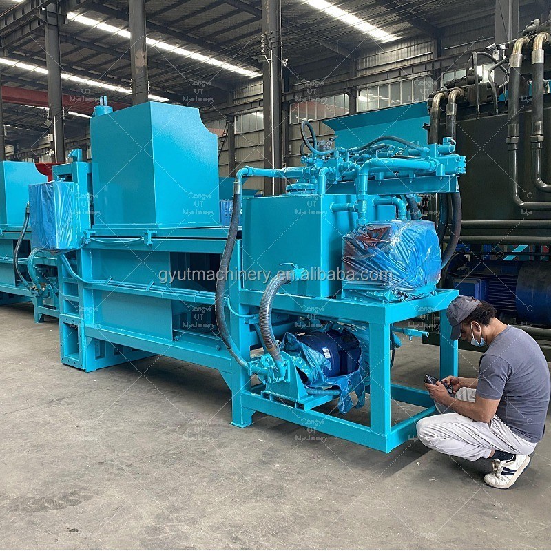 80-120 Ballen Kapazität Baling Press Machie Die beste Lösung für Holzspäne Bettwäsche