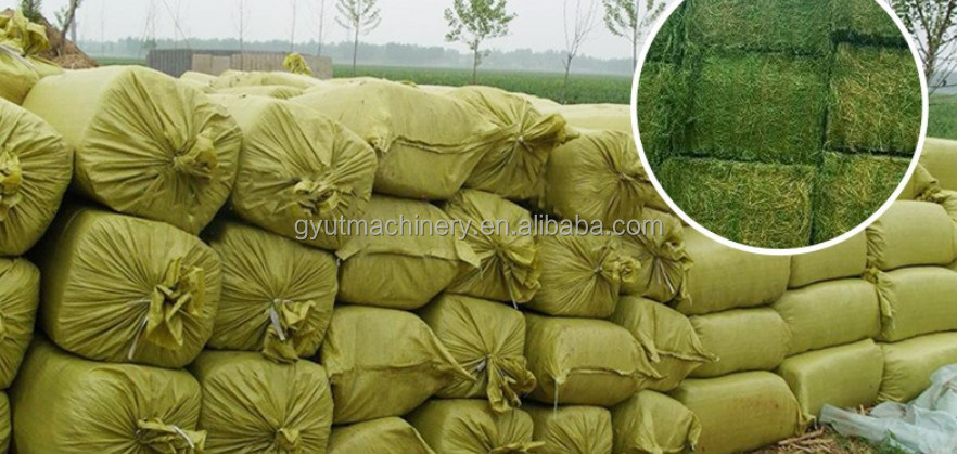 80-120 Ballen Kapazität Baling Press Machie Die beste Lösung für Holzspäne Bettwäsche