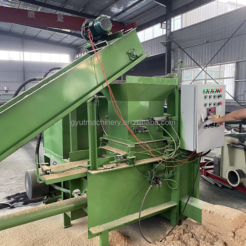Holzkofferverpackung automatisches Wiegen Holzspäne Baler Press Baler für kleine Betten