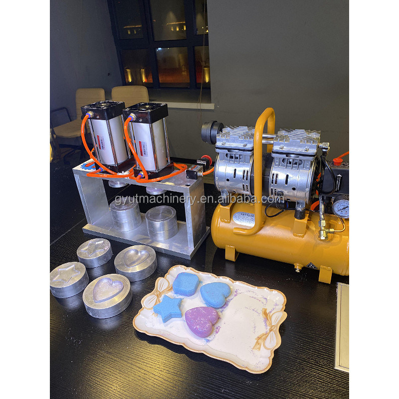 55 Kilo schwere Badeflaschen machen hydraulische Blasenbad Duschbomben Maschine für Europa