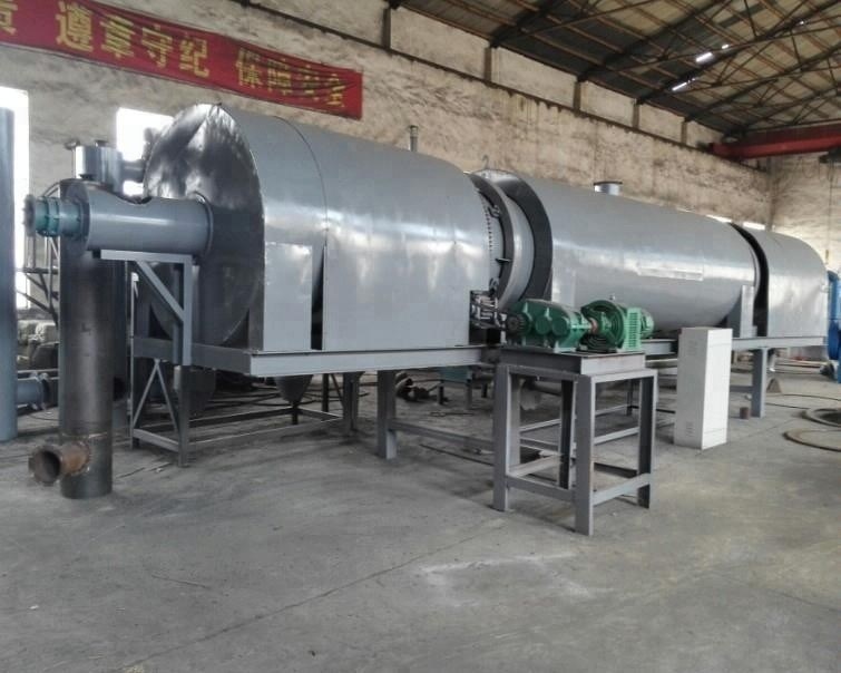 Rauchlose Biomasse-Karbonierungsöfen mit einer Kapazität von 800-1000 kg/h