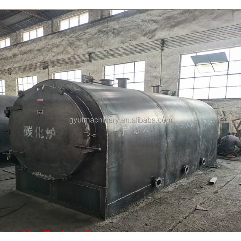 7.5kw 0,75 Rotationskohlenstofföfen Lösung für Baumwollstamm Briquette Recycling