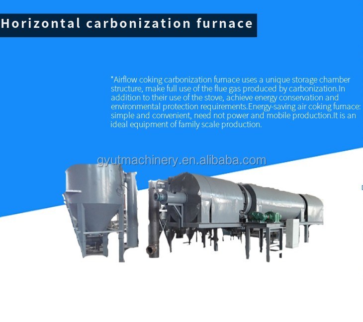 7.5kw 0,75 Kokosnusskohle-Karbonierungs-Ofen für die Großkohleproduktion