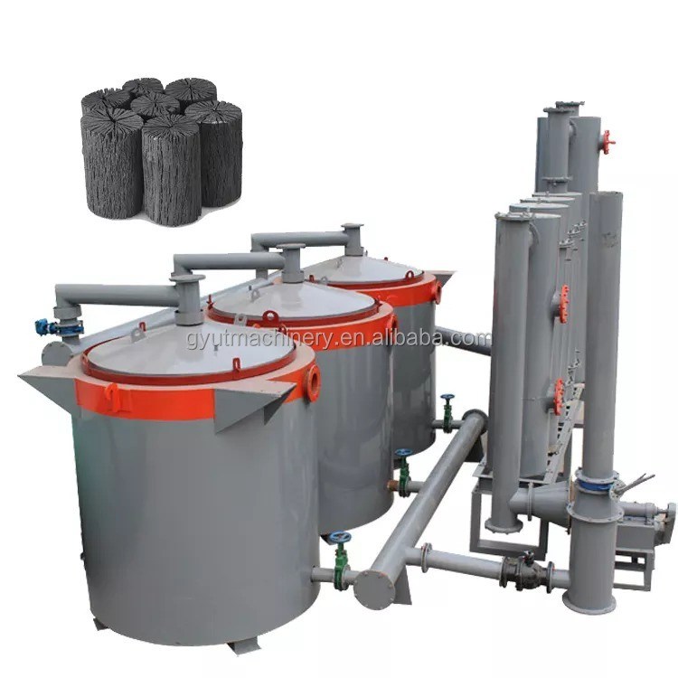 Holzprotokolle Verkohlungsöfen mit 2,4 CBM Wirkvolumen 30-50 kg Brennholz pro Zeit