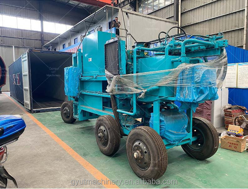 25 kg Alfalfa-Baler mit Strap-Baling-System und hydraulischem Gras-Heusstamm-Reis-Husk-Baling