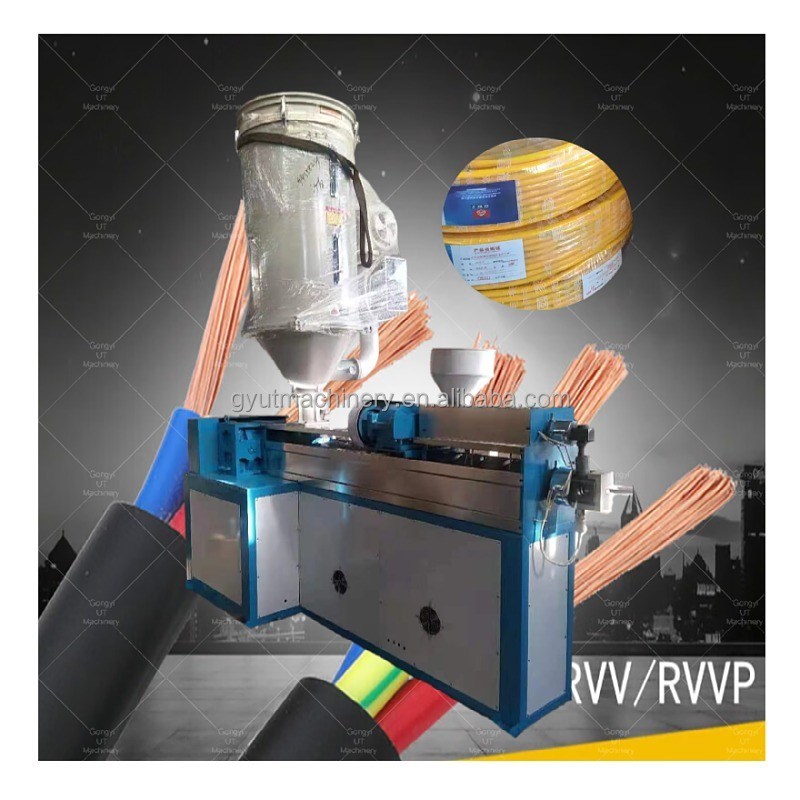 Elektrische Drahtkabel Pvc-Dämmmaschine für 45 kW Kupferdraht Extrusionsproduktionslinie