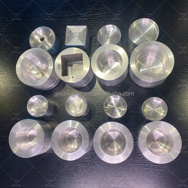 2024 Vorteil angepasste Form Kleine Badebombenpressmaschine Alu-Form für die Shampooherstellung