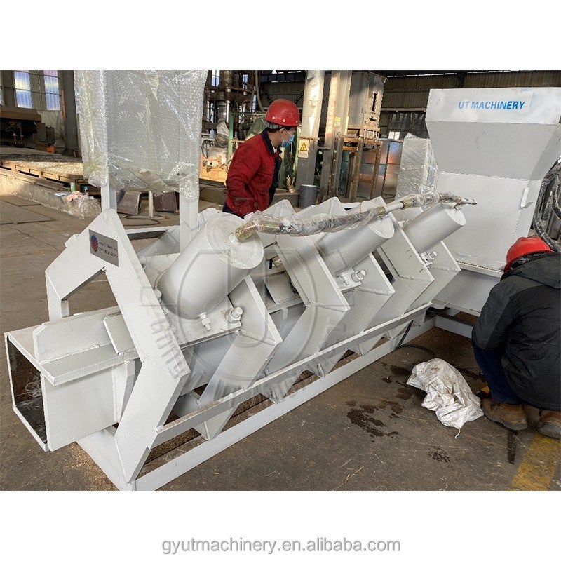 5 kg Fütterungsgröße Hydraulische Kokostorbblockpressmaschine Horizontale Art für Blöcke