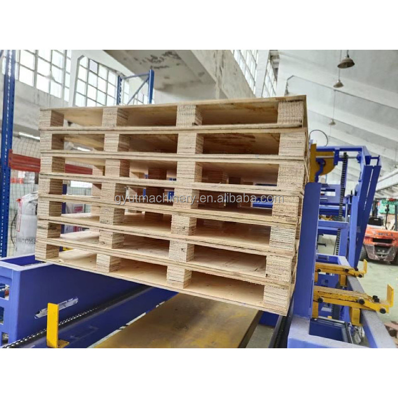 Hydraulische Holzpaletten-Block-Produktionslinie für das Recycling von Sägemehl und Holzspäne