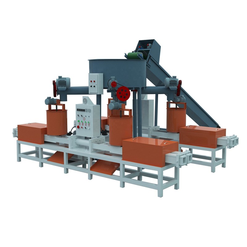 Holzbearbeitungsprozess Finger Joint Press Machine 2024 für die automatische Holzpalettenproduktion