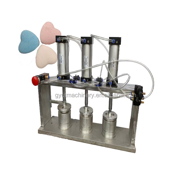 Einfache Bedienung Badebombe Salzkugel Manuelle Druckmaschine für kleine Schrumpfwickel