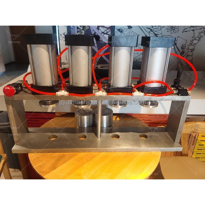 Einfache Bedienung Manuelle Badebombenpresse mit freien Ersatzteilen