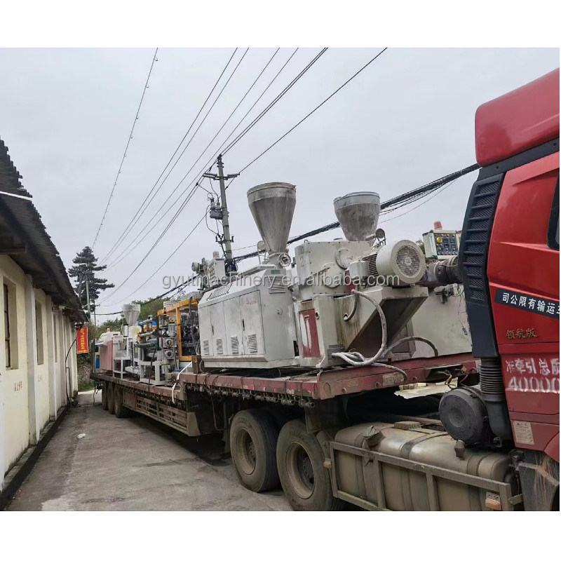 65/132mm Doppelschrauben-PVC-Rohr-Extrusionsmaschine für Wasser-PVC-Rohr-Produktionslinie