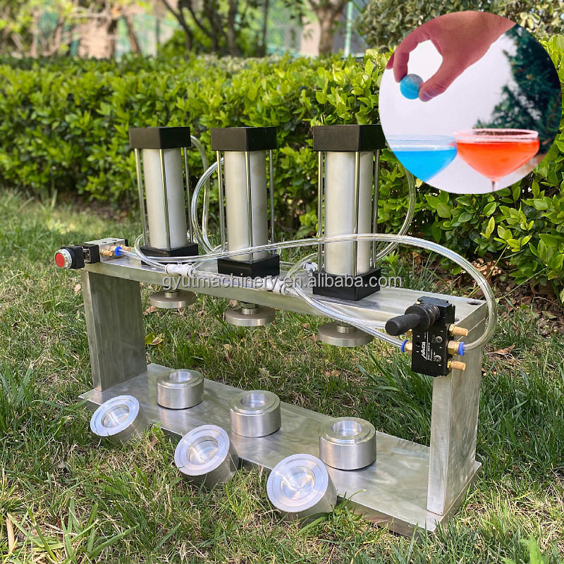 Handgefertigte Cocktail Drink Bomb Ball Press Forming Machine für die Herstellung von Advanced Design Bar