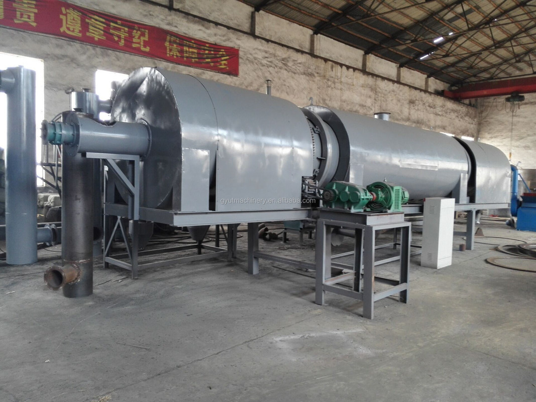 15kw Multi-Funktion Biokohlenstoff-Karbonierungsofen zur Herstellung von BBQ-Kohle mit Holzblöcken