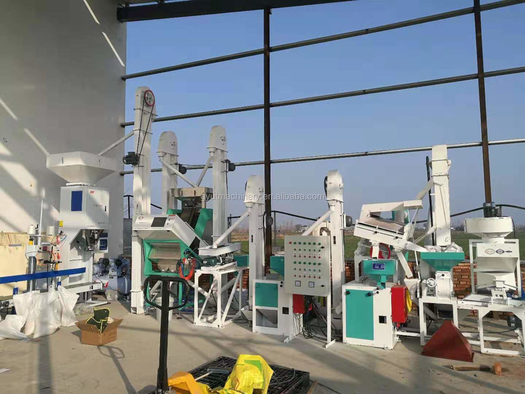 120 KG Automatische Reismühle für die komplette Reisanlage in Bangladesch