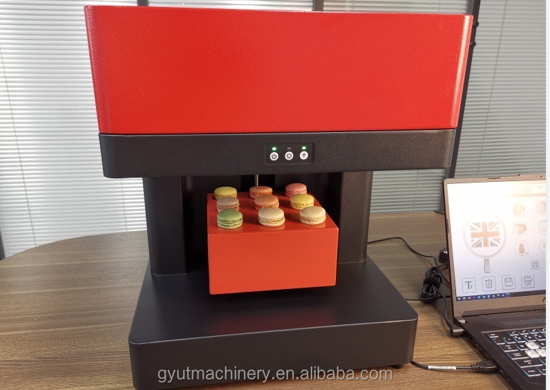 Smart Inkjet Mini-Color Kaffee-Drucker 3D-Essenskuchen-Druckmaschine für kommerzielle