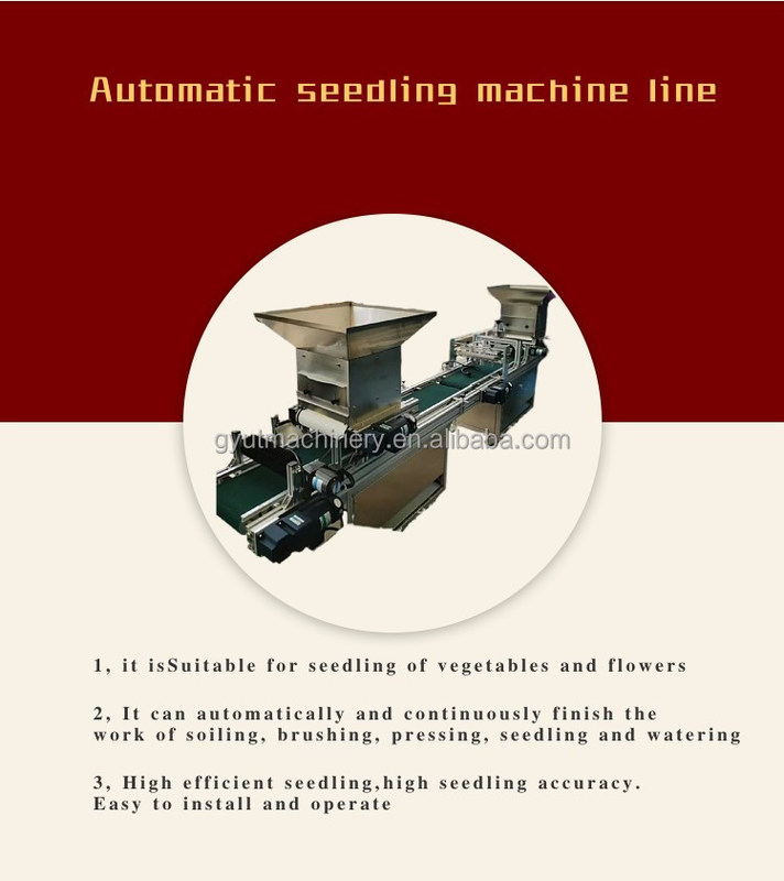 16 Zeile U-50 Automatischer Saatgutpflanzer für Kohl- und Blumensamenpflanzung mit 7% Ermäßigung