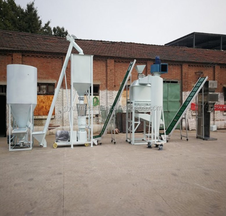 Maschine zur Lebensmittelverarbeitung mit Weizenkranenfutter 100 kg Fassungsmaschine und Mischer für Geflügelfutter