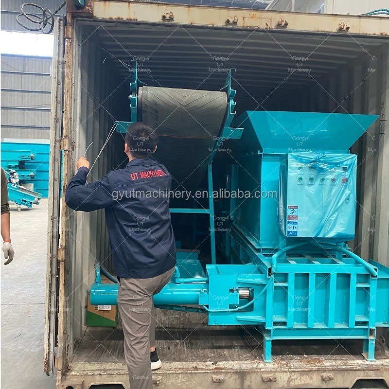 80-120 Kugeln Hohe Kapazität Alfalfa Heu Press Blockmaschine Blätter Stroh Komprimierballer