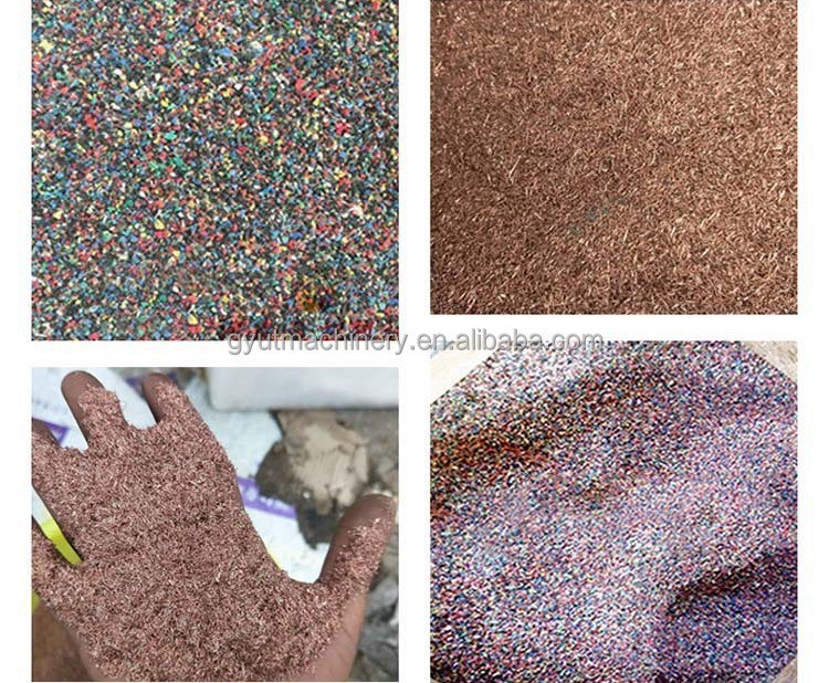 1200 kg Gewicht Kupferkabelrecycling Trennmaschinen Schrottkabel Granulator Trennmaschinen