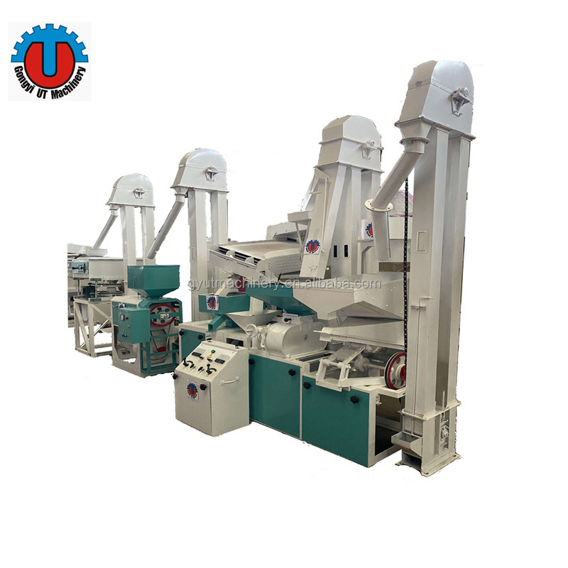 20 Tonnen Millet Verarbeitungseinheit mit 99% Paddy Husker Destoner Sortierung und Verpackung Maschine