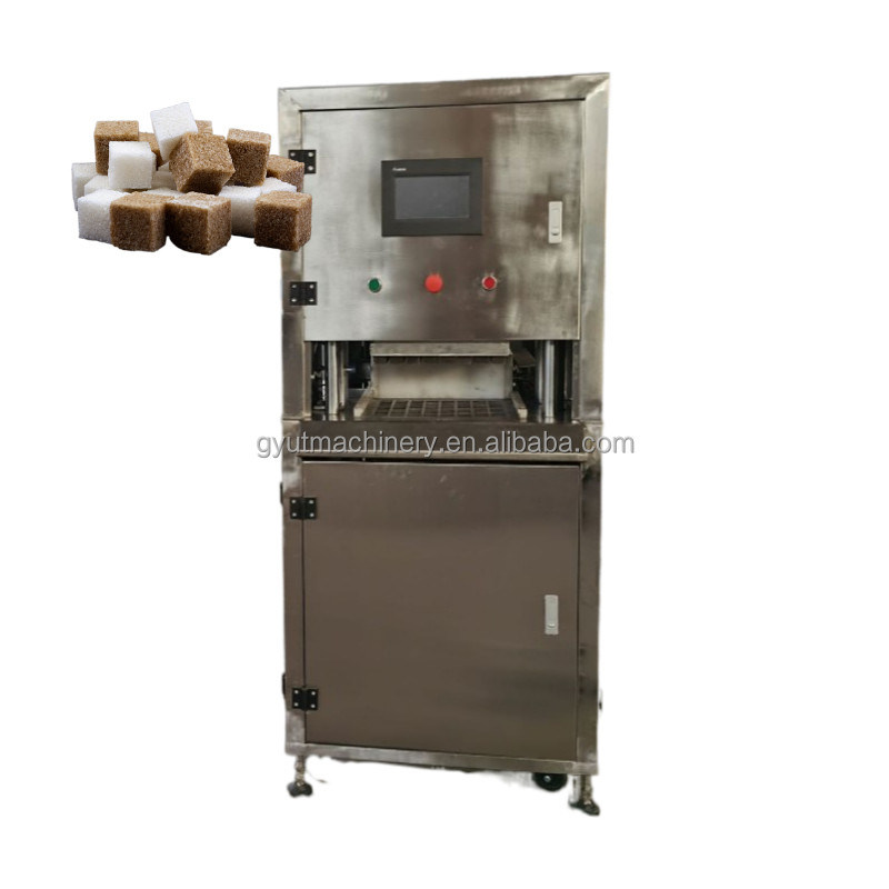 200 kg pro Stunde Würfelzuckerpressmaschine zur Herstellung von raffinierten Zuckerwürfeln aus Zuckerfeinen