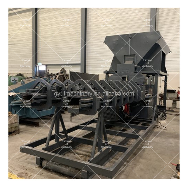 500 KG Gewicht 2024 Holz aus Biomasse Kolbenpresse Brikettstielmaschine für Brennstoffstangen
