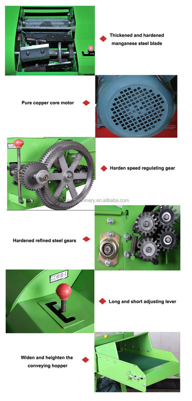 Erster Klasse Mini-Futter-Schneidemaschine Schleifschneider für Viehrasen in Pakistan
