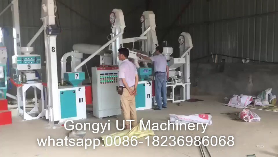 380V vollautomatische Reismühle für Edelstahlmaterial und Reis