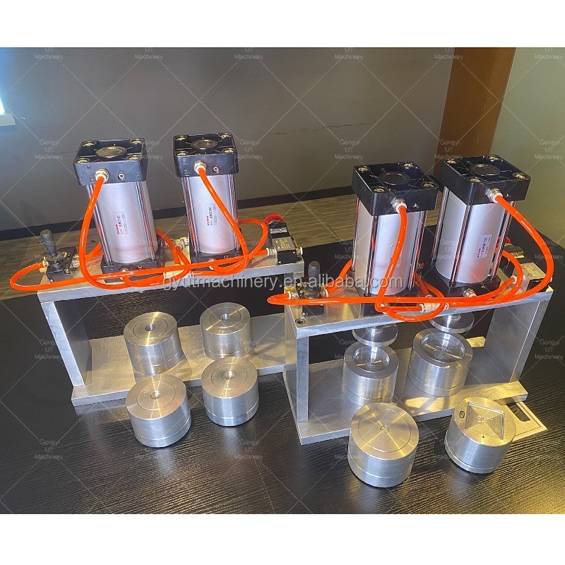 Pneumatische Spritbadbombenkugelpressmaschine für handgefertigte kleine Blasen-Shampoo-Bar