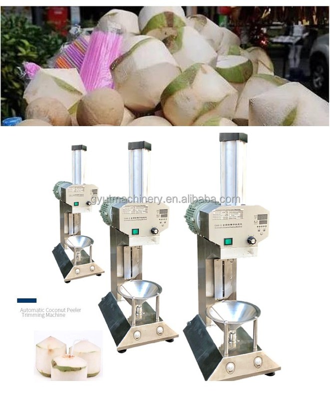 Verbessern Sie Ihr Produktionsspiel mit einem 0,8kw Green Coconut Peeler Trimming Dehusker