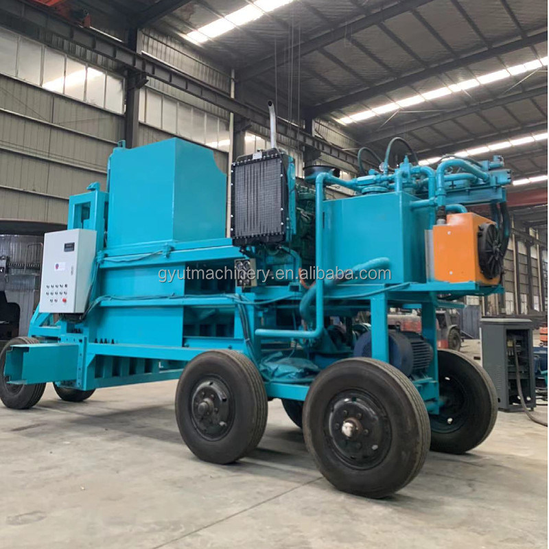 500-700 kg Heuballe Verdichter Alfalfa-Balle-Maschine mit Video-technischer Unterstützung