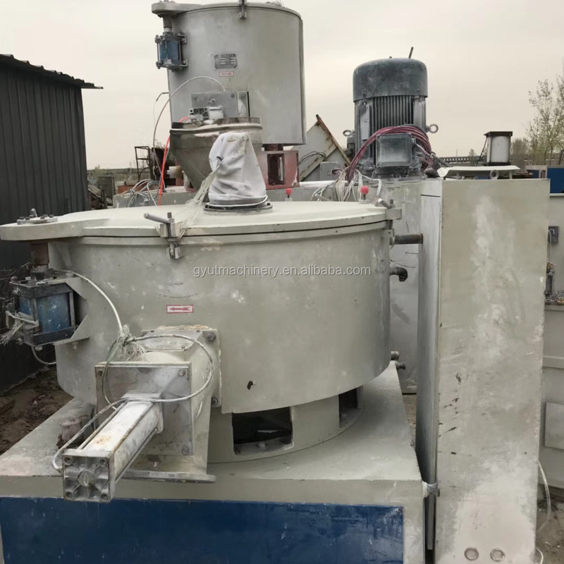 Hochgeschwindigkeits-UPVC-Pulverkühlmischer aus zweiter Hand für PVC-Stromformel