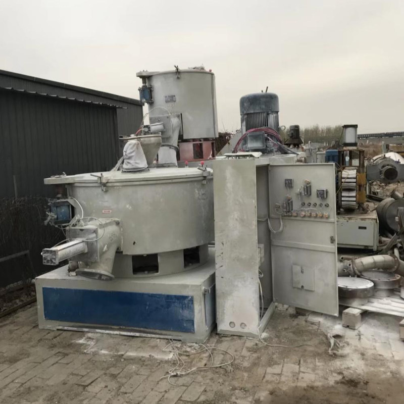 Hochgeschwindigkeits-UPVC-Pulverkühlmischer aus zweiter Hand für PVC-Stromformel