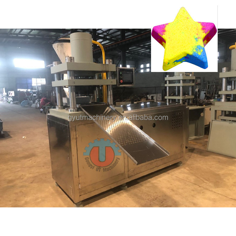 Kleine Bestellungen Vollautomatische Badeballformmaschine zur Herstellung von Quadratrunden Badebomben