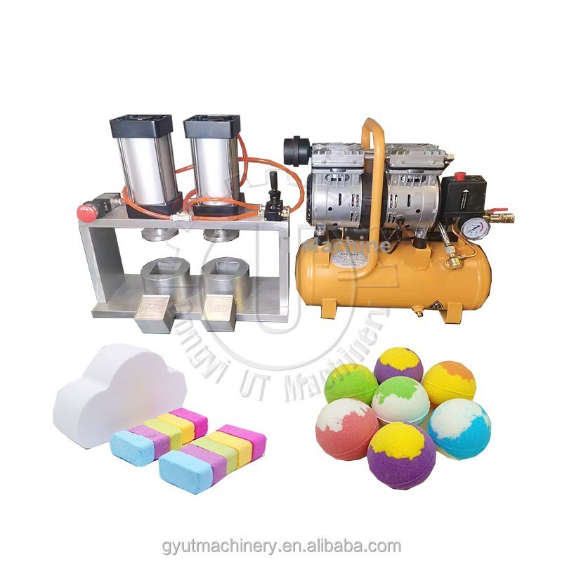 Farbenfrohe Handbadbombe MultiPress Halb-Automatische Shampoo-Bars Konditioner-Bars Duschmachine