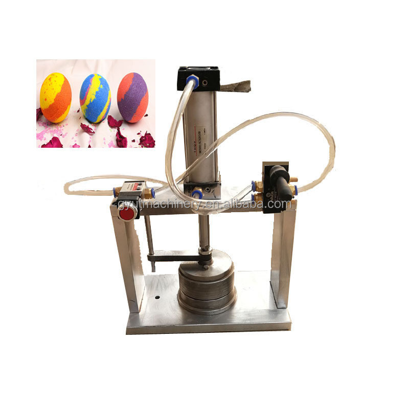 Einfache Bedienung Luftbetriebene Badebombe Mehrfachpresse Maschine 15 kg Gewicht Herzform