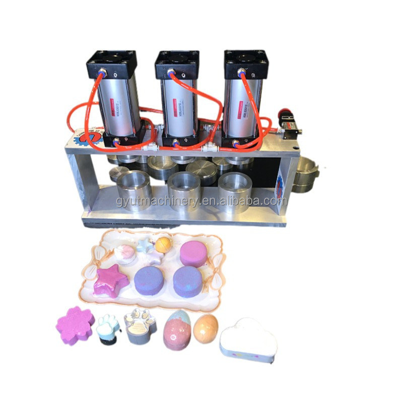 Handgefertigte Badsalzkugel Maschine mit 240-720pcs Kapazität Pneumatische Badebombe Press