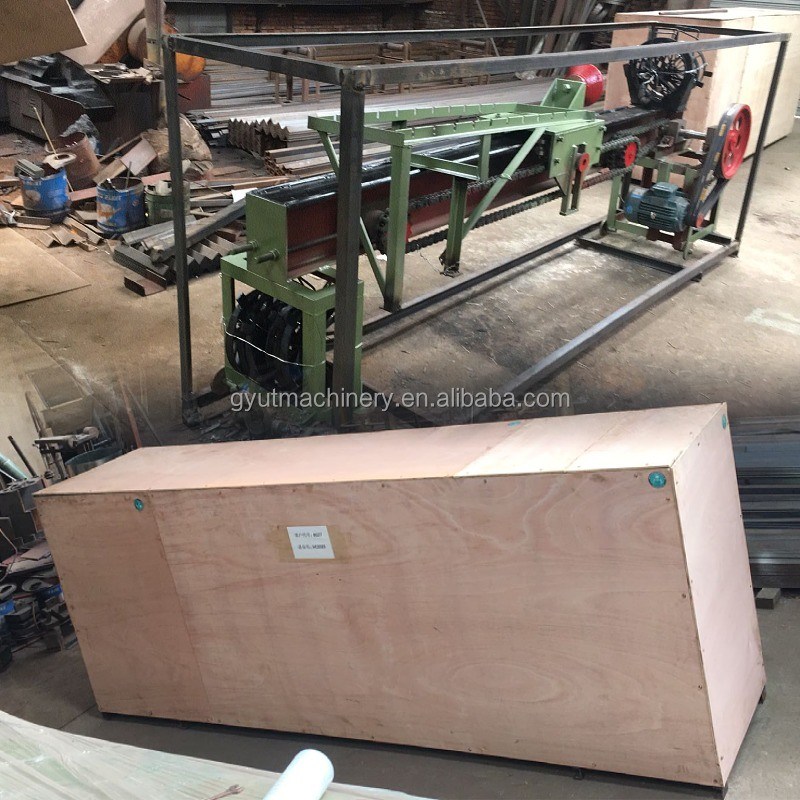 2.5 TON Gewicht Automatischer großer Bambus-Flachschneider und -spalter für Banboo-Holz