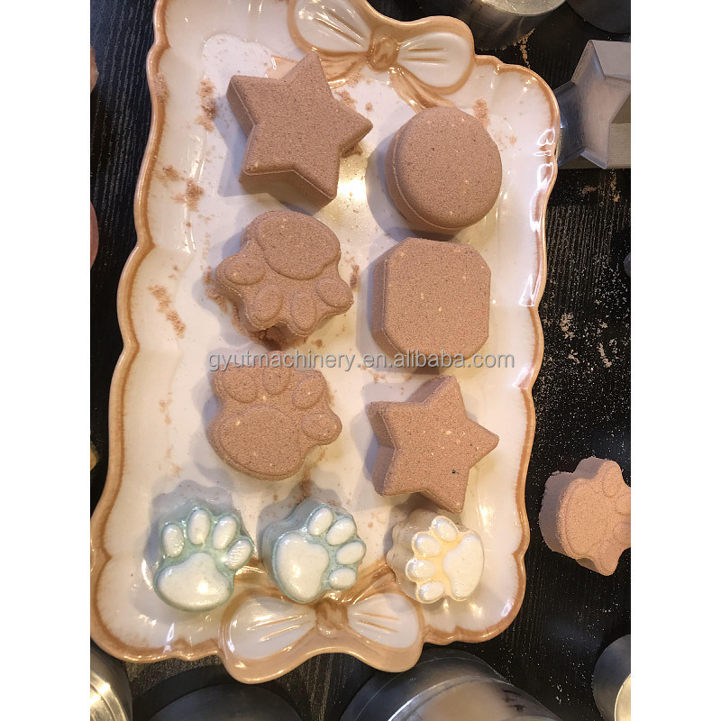 Professionelle Heim-Shampoo-Bar Blasenbadbombe Fizzer Pressmaschine zum Herstellen von Blasen