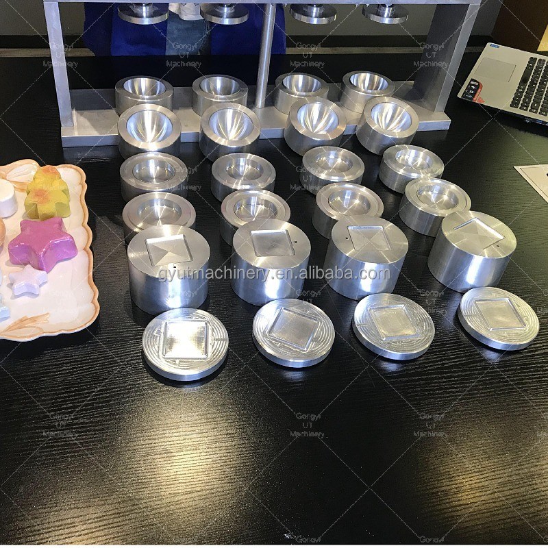 Erschwingliche Pneumatische Hausbadebombe Handpresse Maschine für DIY Shampoo Bar Herstellung