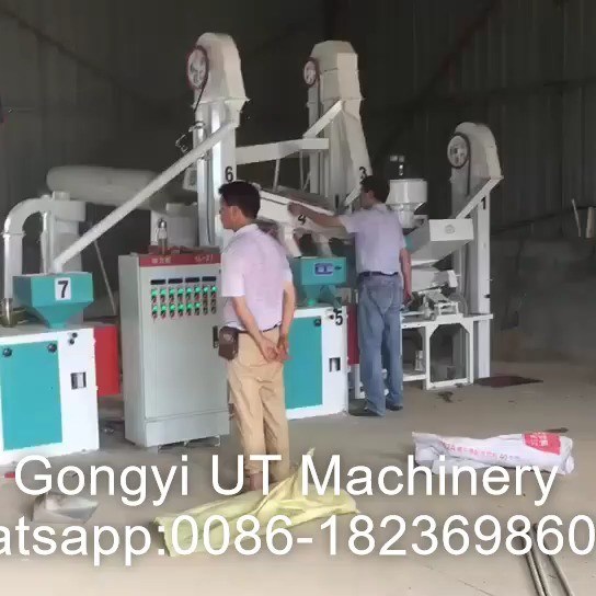 380V vollautomatische Reismühle für Edelstahlmaterial und Reis