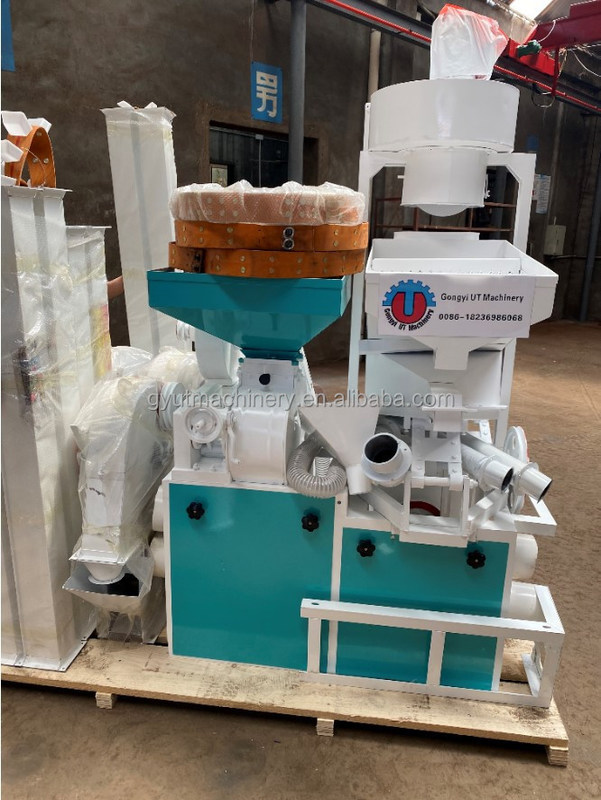 2 Tonnen pro Stunde vollständige Reismühle, die für die Produktion geeignet ist