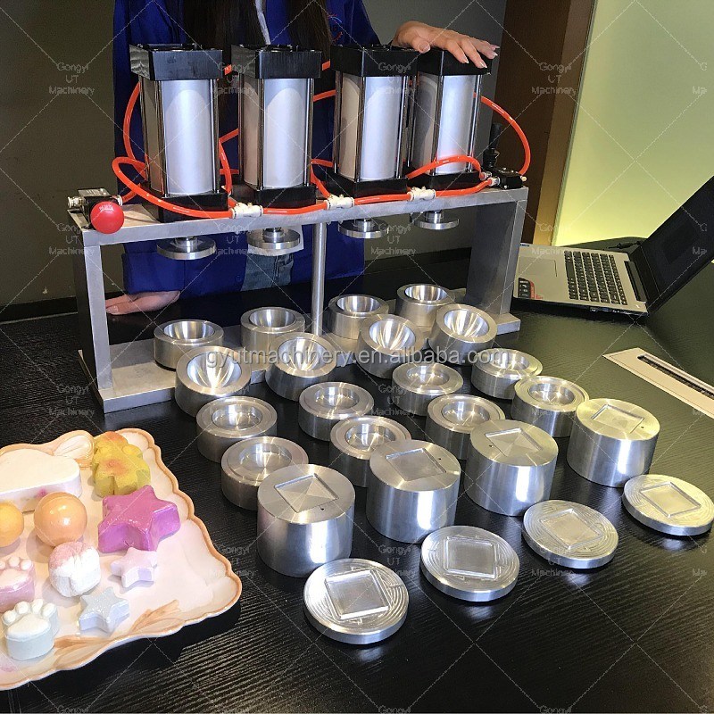 Maschinenreparaturwerkstätten Heim-Shampoo-Bar Blasenbadbomben Kugel-Fizzer-Pressmaschine